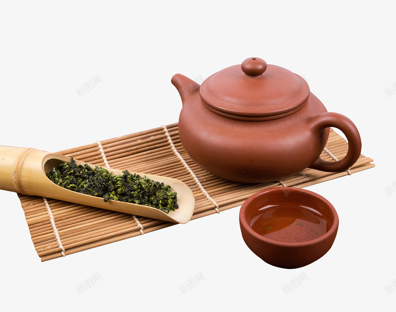 茶叶茶壶茶道png免抠素材_新图网 https://ixintu.com 下午茶 砂壶 紫砂壶 茶叶 茶壶 茶道