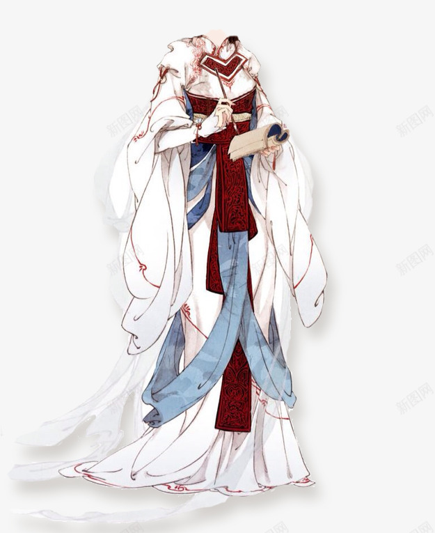 古代服装png免抠素材_新图网 https://ixintu.com 中国古代衣服 古代服饰 服装 服饰 衣服