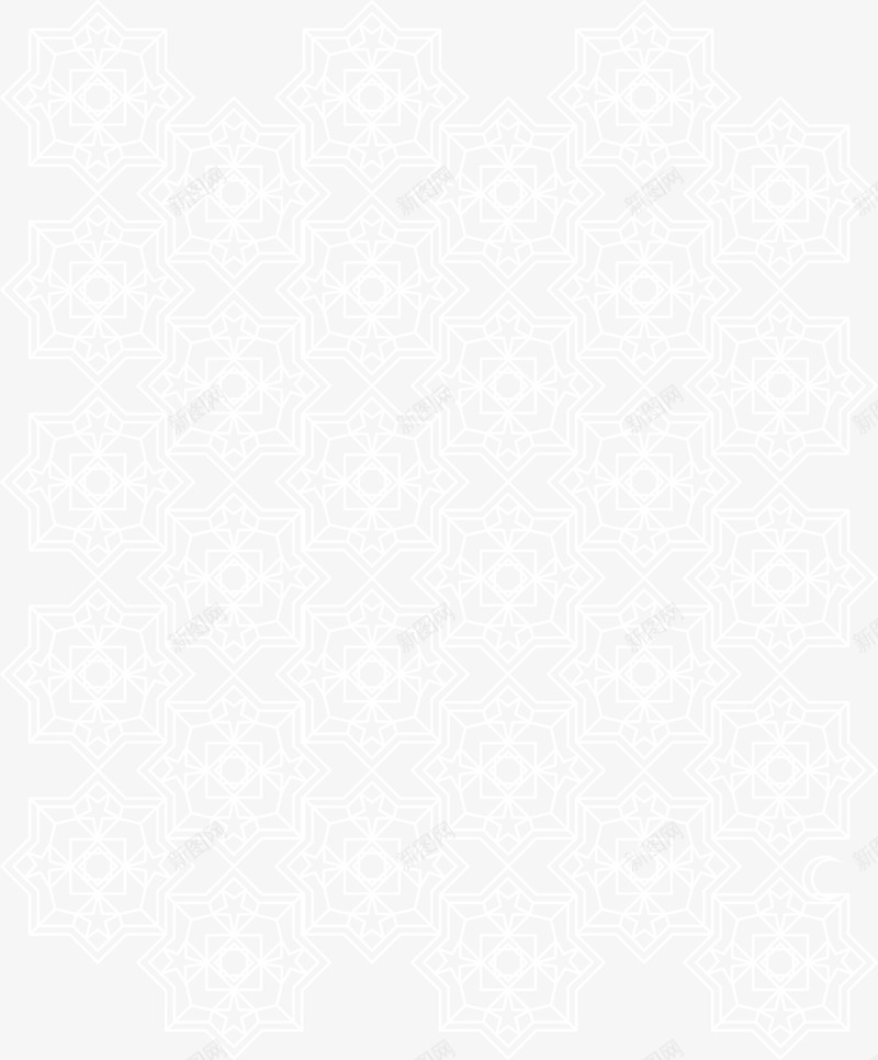 白色花纹背景png免抠素材_新图网 https://ixintu.com 伊斯兰 伊斯兰新年 免抠PNG 圣月 白色 穆哈兰 穆哈兰姆月 背景 花纹