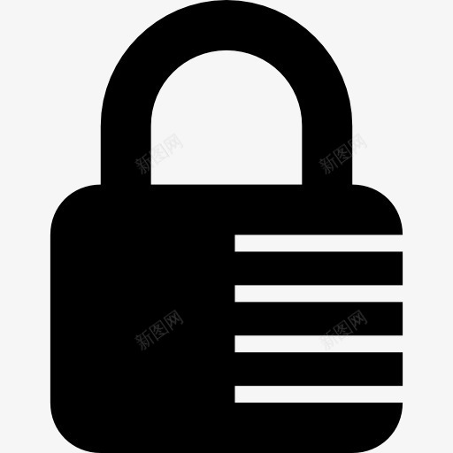 组合挂锁锁定工具安全接口符号图标png_新图网 https://ixintu.com 安全 封闭 山楂文档填充 工具 挂锁 接口 锁