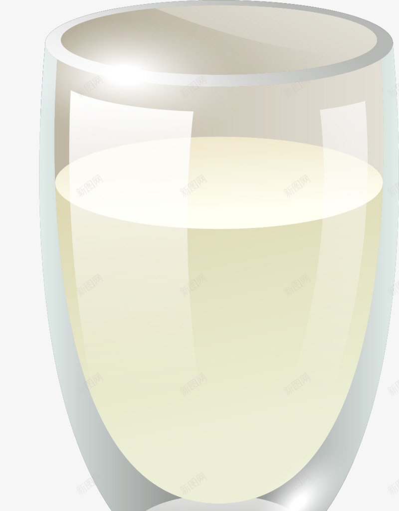 美味白色豆浆png免抠素材_新图网 https://ixintu.com 白色光晕 白色豆浆 童趣 美味豆浆 透明杯子 饮料