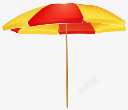 夏季海滩日光伞素材