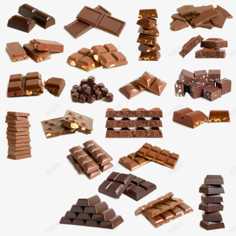 各种巧克力组合png免抠素材_新图网 https://ixintu.com png图片 png图片素材 产品实物 免费png 免费png素材 各种巧克力组合 美味 美食 零食