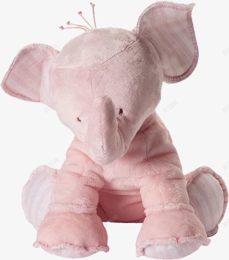 大象png免抠素材_新图网 https://ixintu.com 产品实物 布偶大象 玩具大象 粉色大象