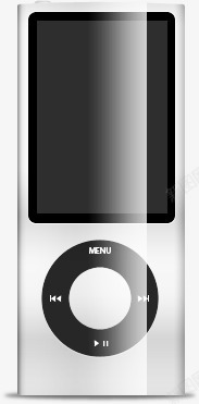 nanoiPod纳米白苹果图标该高清图片