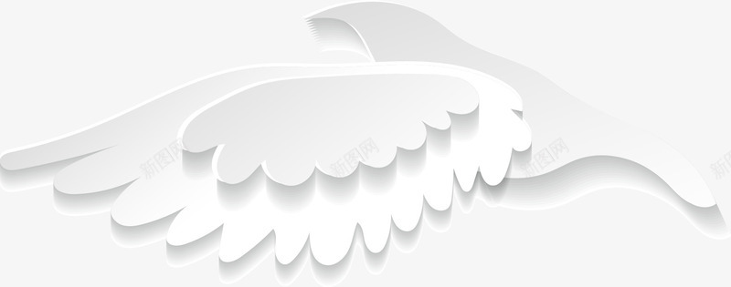 白色翅膀png免抠素材_新图网 https://ixintu.com 创意 卡鸟类 小鸟 手绘 水彩 白色 翅膀 翅膀翼 飞鸟 鸟儿