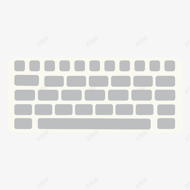 苹果键盘png免抠素材_新图网 https://ixintu.com 科技 素材 苹果 键盘