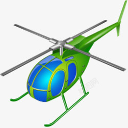 卡通直升飞机素材