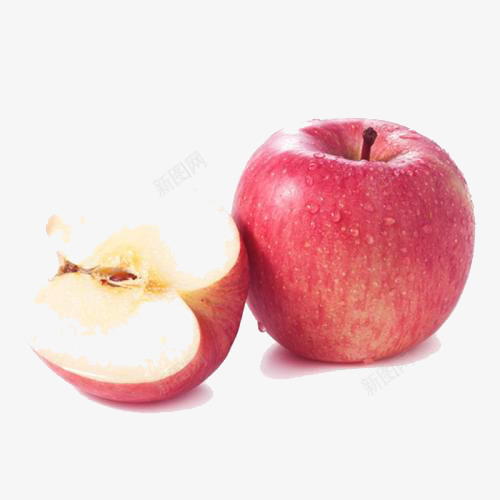 红富士苹果png免抠素材_新图网 https://ixintu.com 产品实物 富士苹果 水果苹果 红富士苹果 苹果