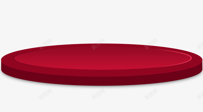 舞台png免抠素材_新图网 https://ixintu.com 舞台大饼圆红饼