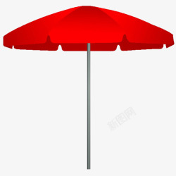 一把遮阳伞一把红色遮阳伞高清图片