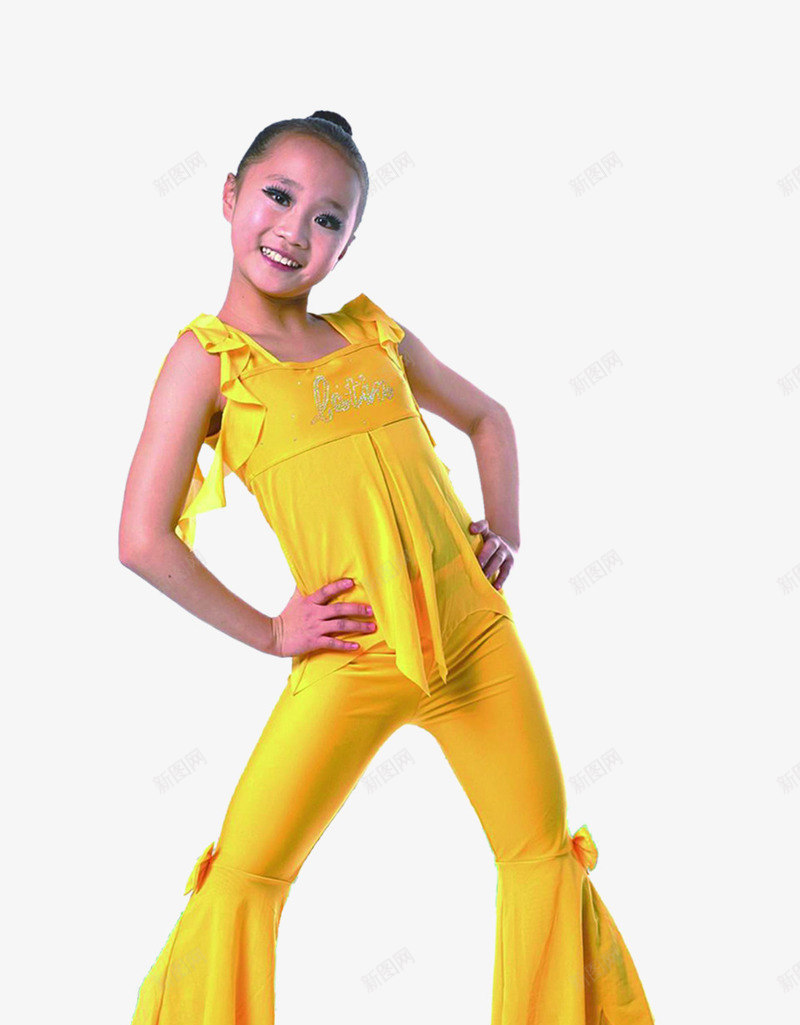黄色舞台舞蹈女孩png免抠素材_新图网 https://ixintu.com 女孩 舞台 舞蹈 黄色