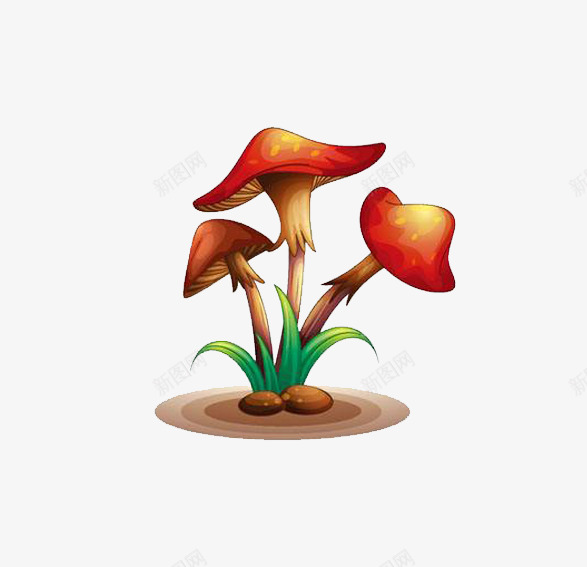 简约卡通蘑菇组合png免抠素材_新图网 https://ixintu.com 卡通 卡通蘑菇头 植物 水彩画 简约蘑菇 蘑菇头 蘑菇组合