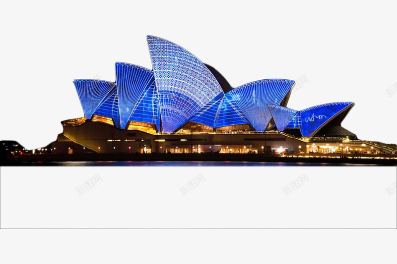 悉尼歌剧院png免抠素材_新图网 https://ixintu.com 光圈 光晕 悉尼 摄影 歌剧院 灯光 艺术 设计