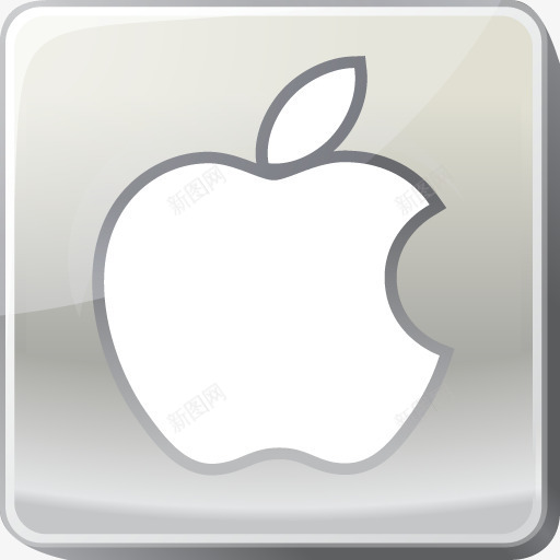 苹果标志概述银社会化媒体自由社图标png_新图网 https://ixintu.com Apple logo media outline silver social 标志 概述 社会化媒体 苹果 银