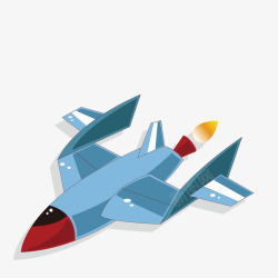 卡通飞机玩具素材