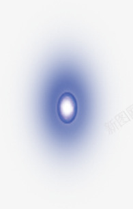 蓝色圆形光圈光晕白色png免抠素材_新图网 https://ixintu.com 光圈 光晕 圆形 白色 蓝色