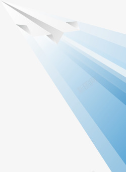 白色纸飞机背景电商纸飞机装饰白色矢量图高清图片