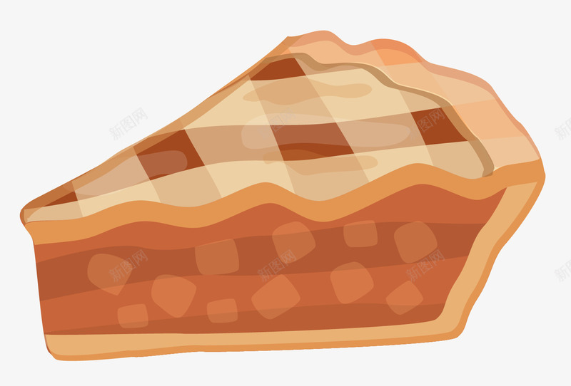 格子状卡通苹果派png免抠素材_新图网 https://ixintu.com 卡通苹果派 外国点心 格子状 点心 矢量苹果派 美味苹果派 苹果派