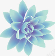 蓝紫色手绘夏季花朵png免抠素材_新图网 https://ixintu.com 夏季 紫色 花朵