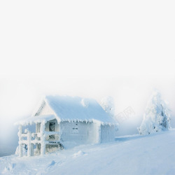 雪景装饰素材