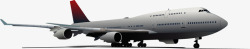 灰色客机春运大型灰色飞机高清图片