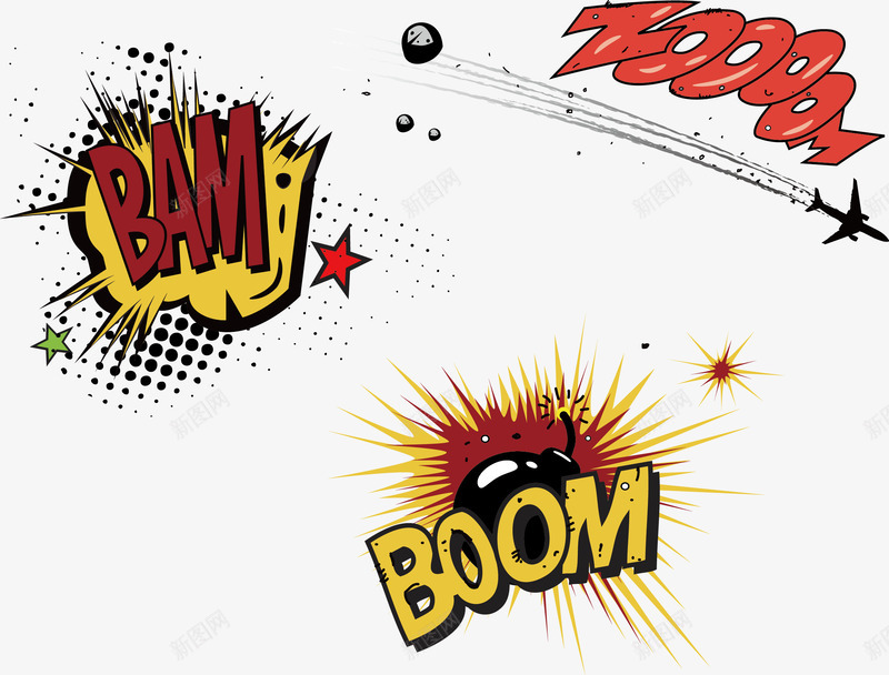 boom爆炸飞机爆炸png免抠素材_新图网 https://ixintu.com boom 爆炸 矢量素材 素材 飞机矢量