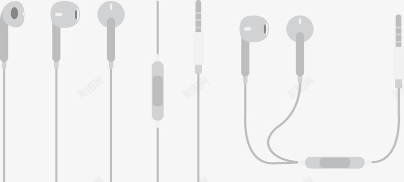 苹果配套耳机图标png_新图网 https://ixintu.com 标志 耳机 耳机LOGO 耳机标志 耳机符号 苹果耳机