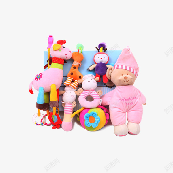儿童布偶玩具png免抠素材_新图网 https://ixintu.com 产品实物图 儿童 布偶 玩具