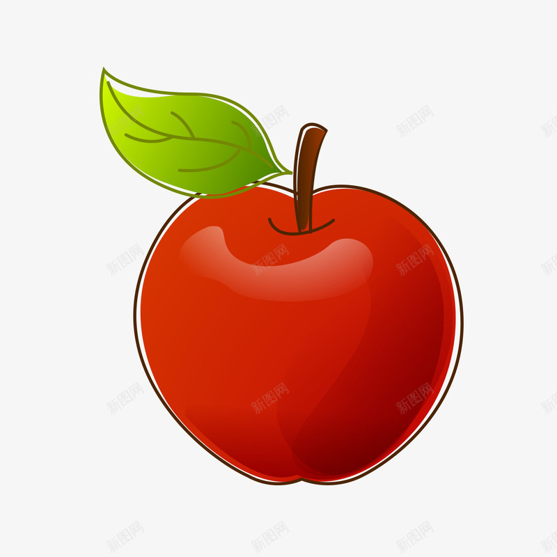 红色苹果png免抠素材_新图网 https://ixintu.com 小苹果 红色 红色苹果 苹果