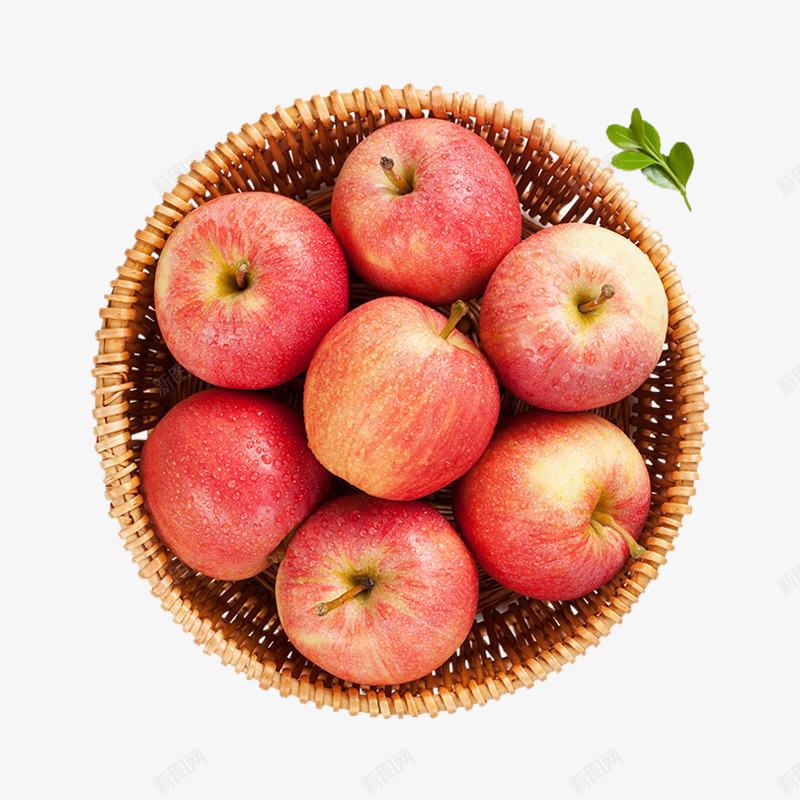 篮子里的苹果png免抠素材_新图网 https://ixintu.com 水果 美味 美食 营养