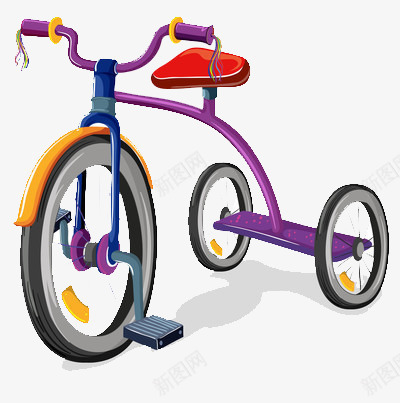 三个轮子的车png免抠素材_新图网 https://ixintu.com 三个轮子的车 三轮 儿童玩具车 固定 塑料 手绘童车三轮 玩具 玩具车 童年玩具车 脚踩 踏板
