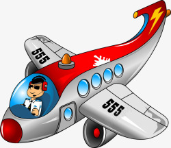 大型飞机PNG大型客机插画高清图片