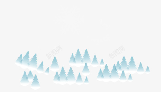 卡通手绘冬季雪树png免抠素材_新图网 https://ixintu.com 冬季 卡通 手绘 树 雪