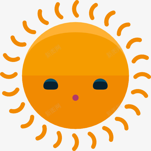 太阳图标png_新图网 https://ixintu.com 夏天 夏季 天气 气象 温暖 自然 阳光 阳光明媚