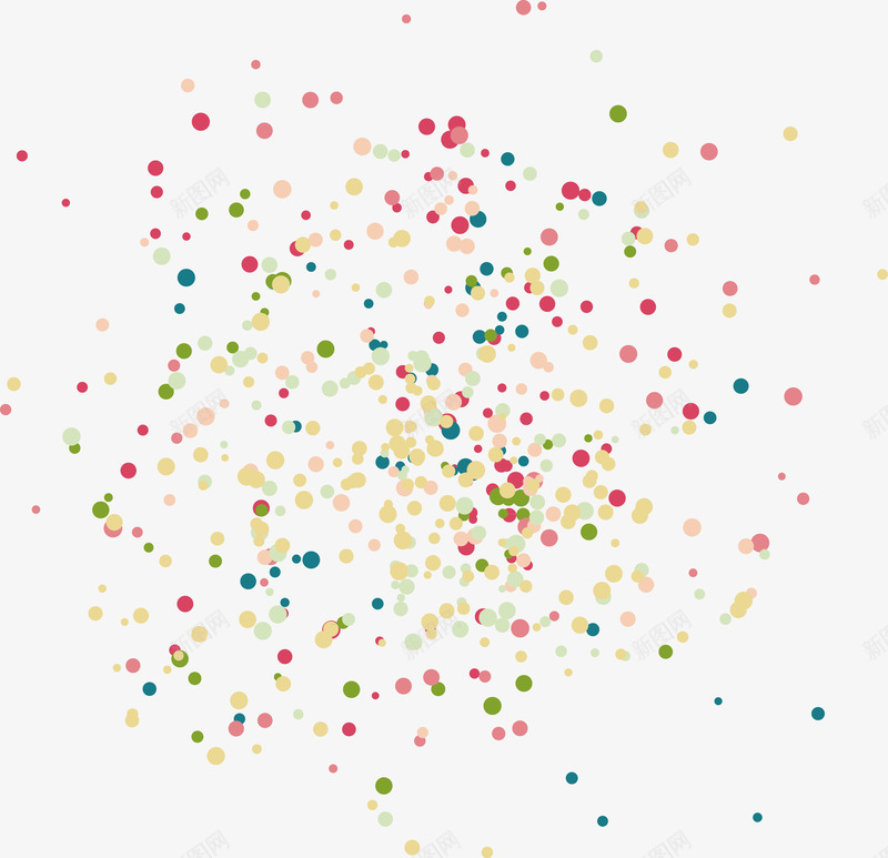 炫彩图案矢量图ai免抠素材_新图网 https://ixintu.com 喷溅 圆形彩色 底图 彩色 炫彩 背景 矢量图