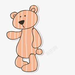 平面熊可爱卡通小熊高清图片