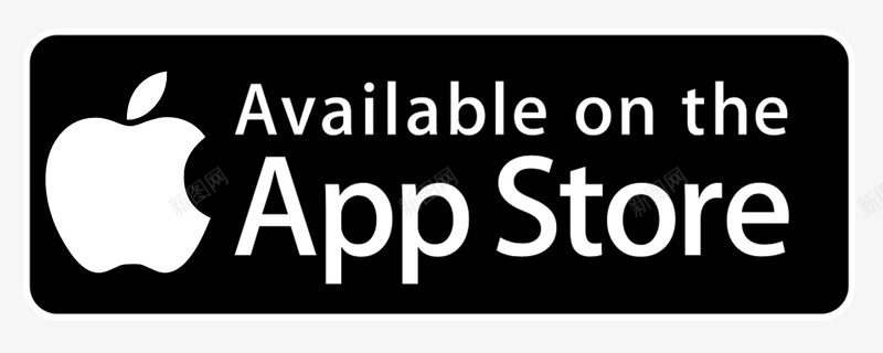 appstore的标志图标png_新图网 https://ixintu.com app logo 苹果 黑色