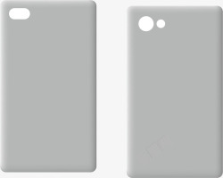灰色iPhone8保护套素材