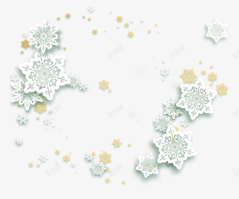 冬季雪花psd免抠素材_新图网 https://ixintu.com 冬季 卡通手绘 浮雕 雪花 雪花PNG图 雪花免扣PNG图 雪花免扣图