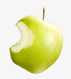 一只苹果咬了一只的苹果高清图片