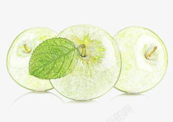 精彩素描手绘苹果高清图片
