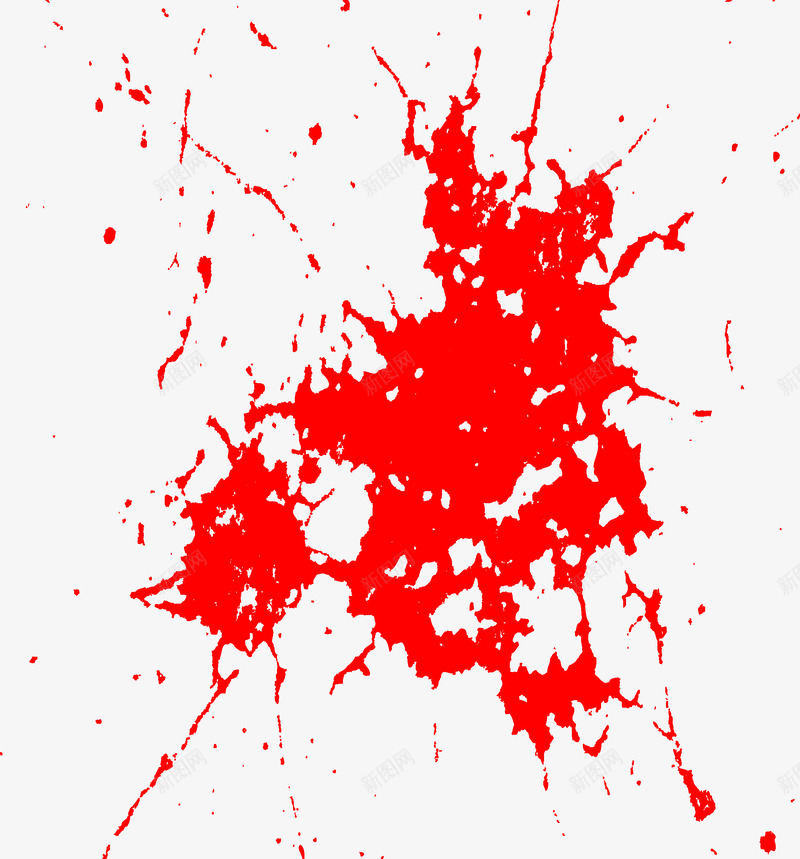 油漆喷溅png免抠素材_新图网 https://ixintu.com 喷溅 墨水 水墨 水彩 油墨 油漆 笔刷 红色