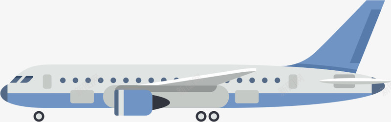 卡通飞机科技客机png免抠素材_新图网 https://ixintu.com 卡通飞机 客机 科技 飞机
