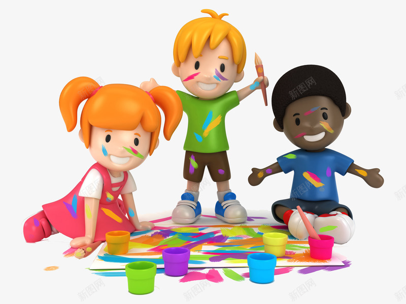 儿童涂鸦png免抠素材_新图网 https://ixintu.com PNG happy 儿童 免抠 卡通 涂鸦 玩具 素材 装饰