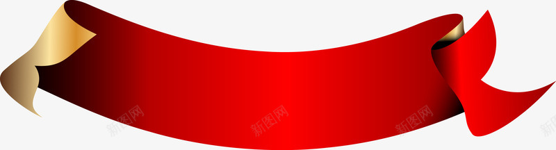 复古红色横幅图png免抠素材_新图网 https://ixintu.com 丝带 复古 标签 标题横幅 横幅 红丝带 红丝条 红色 红色的丝带
