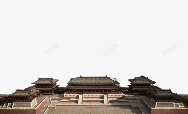 古代皇宫建筑png免抠素材_新图网 https://ixintu.com 古代 建筑 皇宫