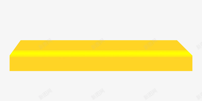 黄色展示台png免抠素材_新图网 https://ixintu.com 展示 展示台 舞台背景 黄色 黄色展示台