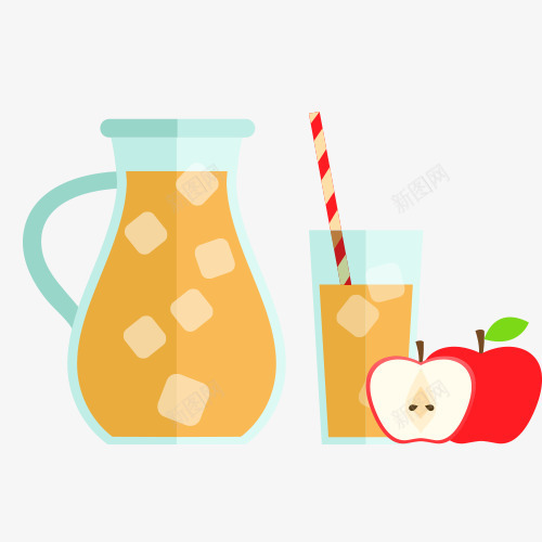多种异国水果饮料png免抠素材_新图网 https://ixintu.com 健康 健康食品 夏季 平板 果汁 柠檬 水果 玻璃 菠萝 设计 食品 饮料