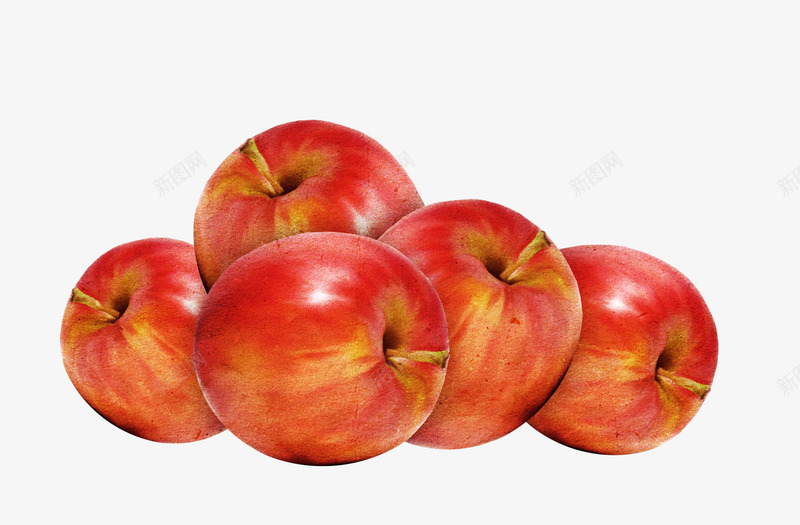 红色苹果png免抠素材_新图网 https://ixintu.com 一堆苹果 小苹果 苹果